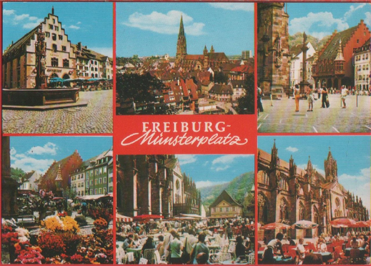 Freiburg. Munsterplatz