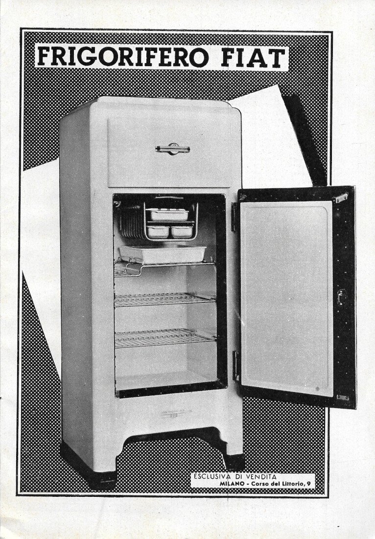 Frigorifero FIAT - Advertising 1941