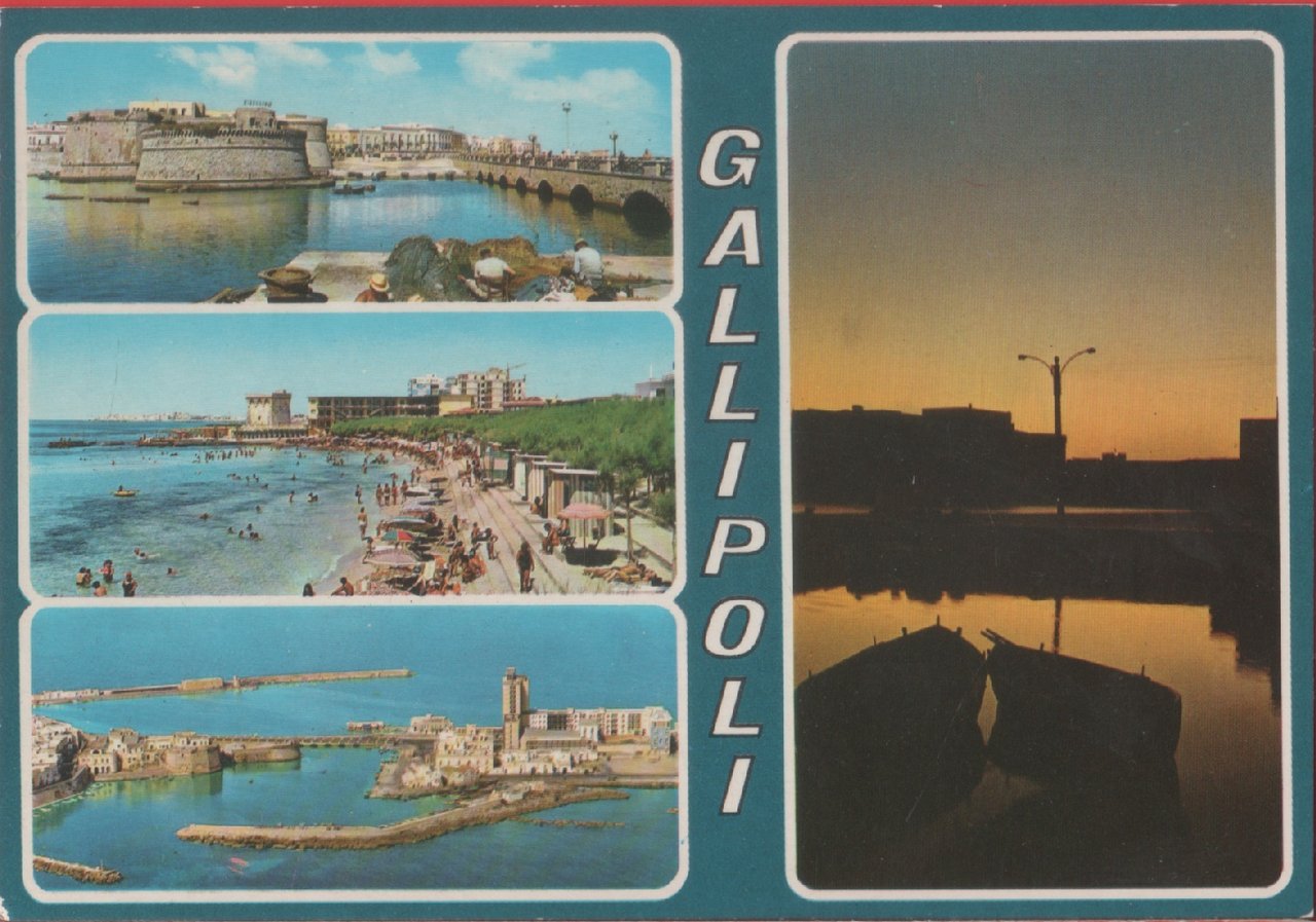 Gallipoli (LE). Vedutine. Non viaggiata