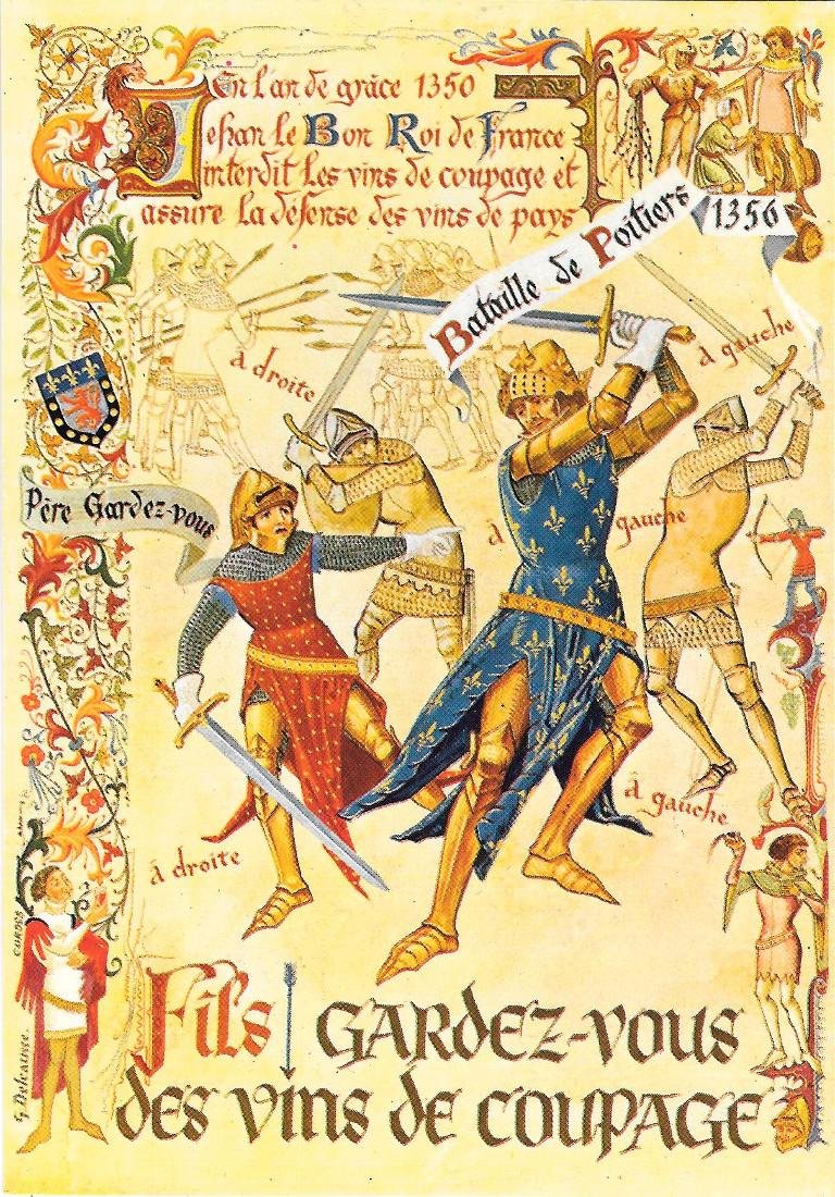 Gardez vous des Vins de Coupage. Non viaggiata