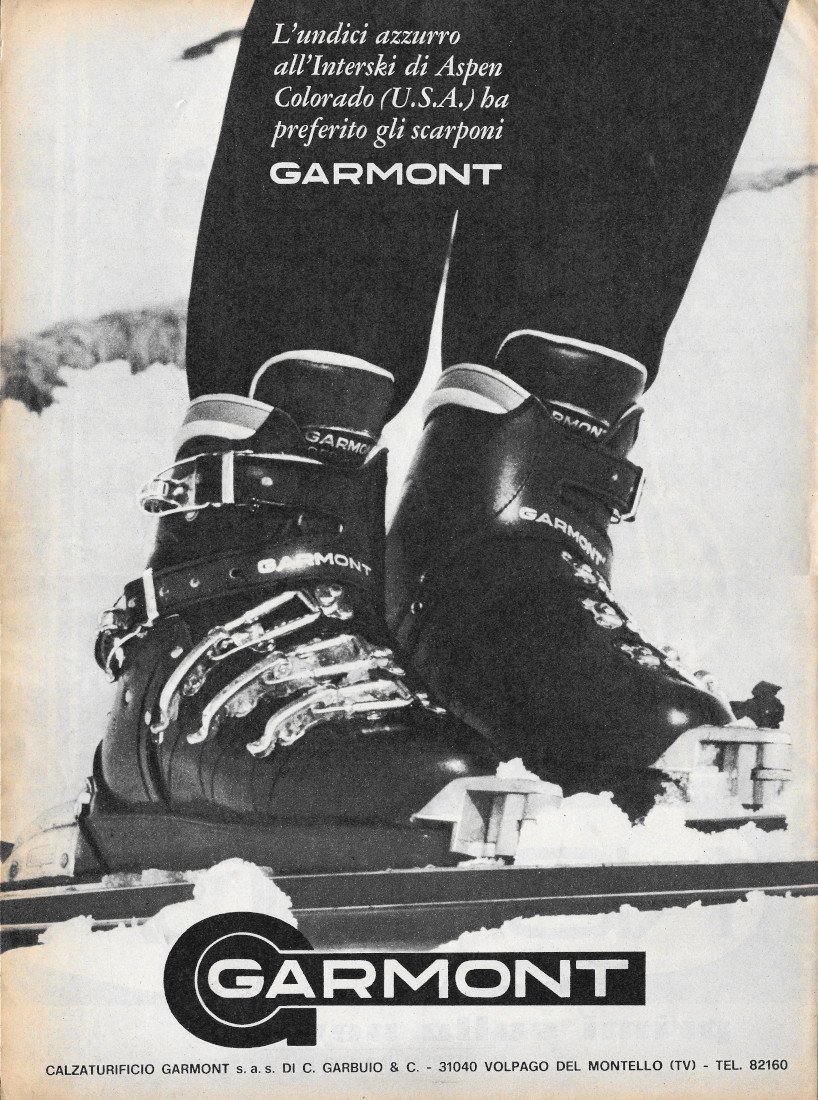 Garmont / Nordica - Advertising 1968