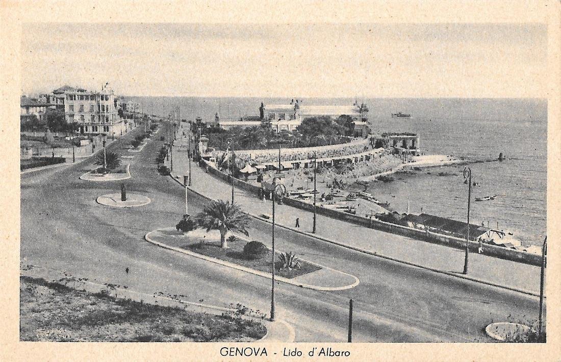 Genova. Lido d'Albaro. Non viaggiata, originale