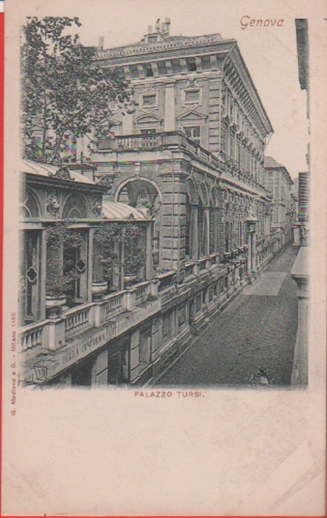 Genova. Palazzo Tursi. Non viaggiata. Inizi '900, no copia