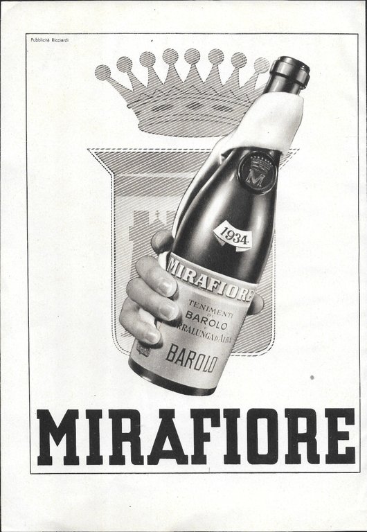 Gincana Bisleri / Mirafiore Barolo - Advertising 1942