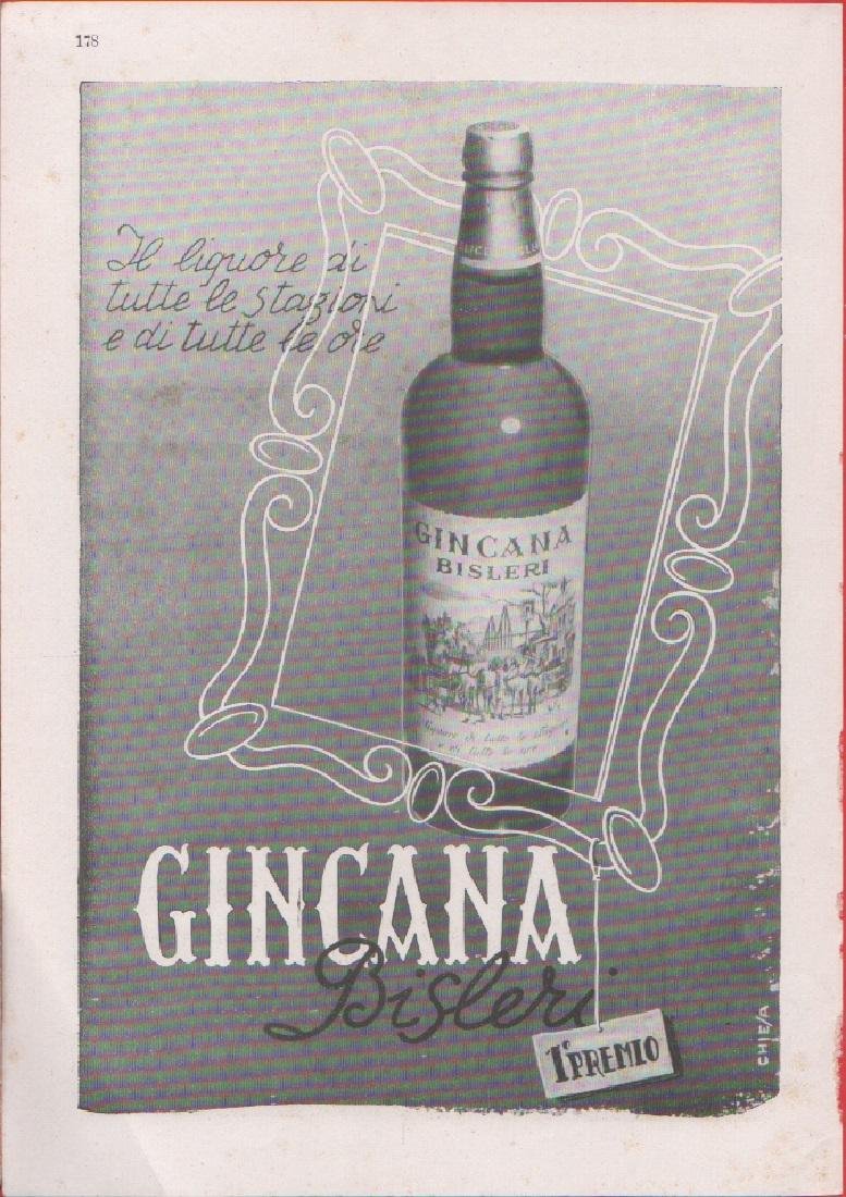 Gincana Bisleri. Pubblicita 1942