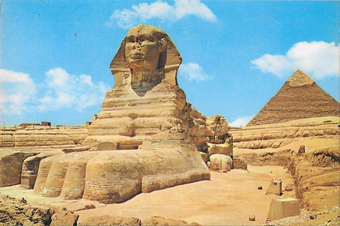Giza. The Great Sphinx. Non viaggiata