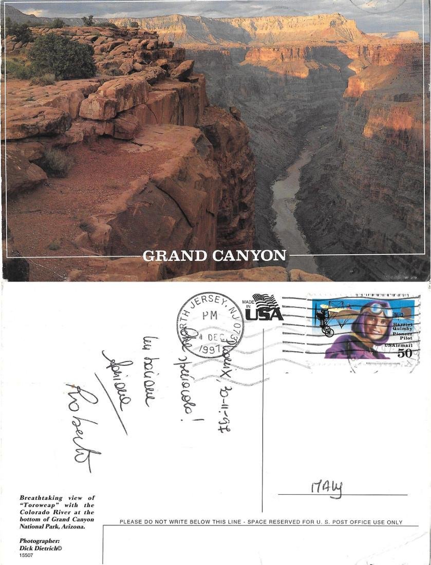 Gran Canyon (USA). View of Torowcap. Viaggiata 1997