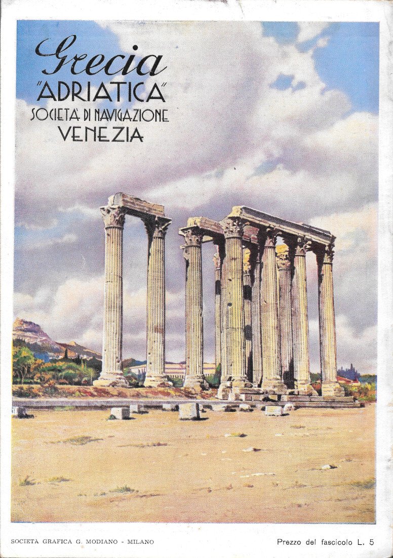 Grecia. Adriatica Società di Navigazione / Olivetti Studio 42 - …