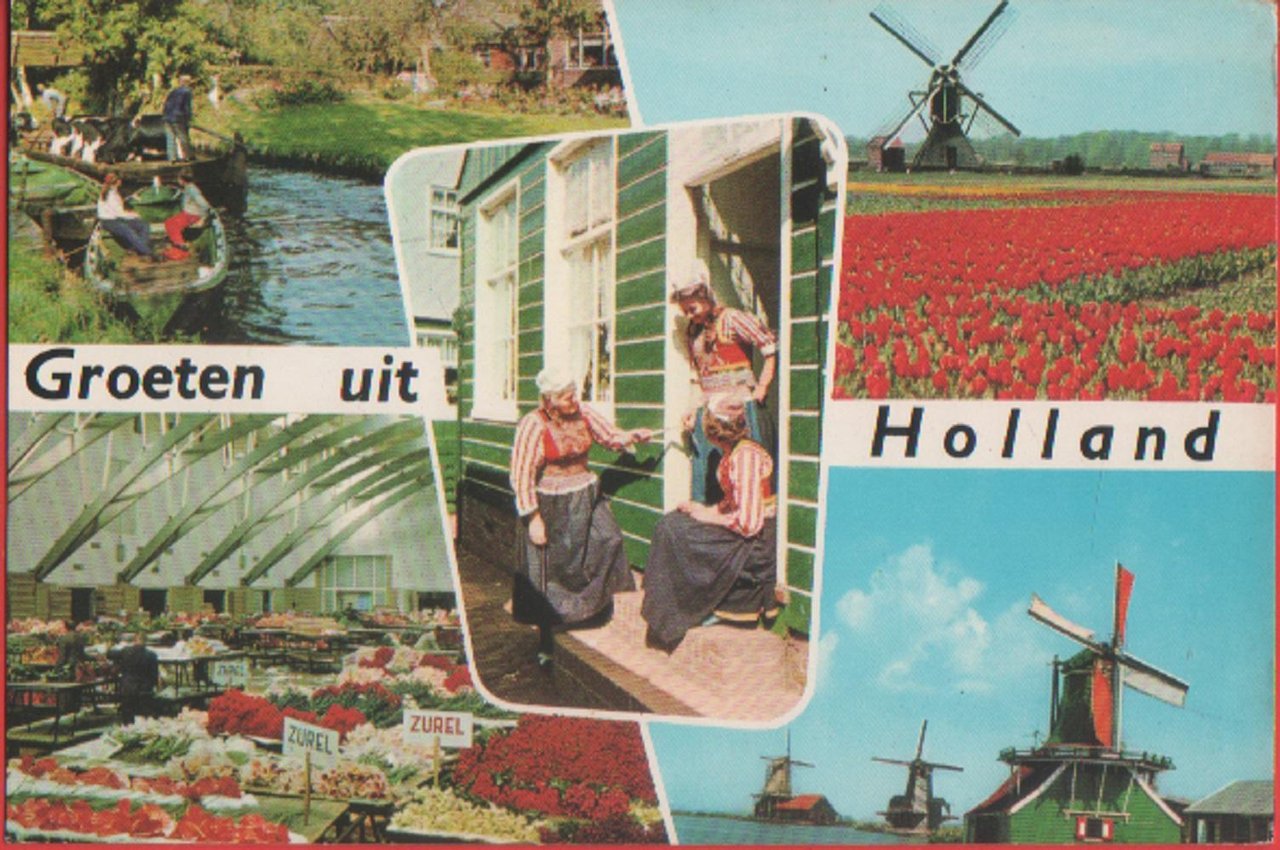 Groeten uit Holland. Non viaggiata