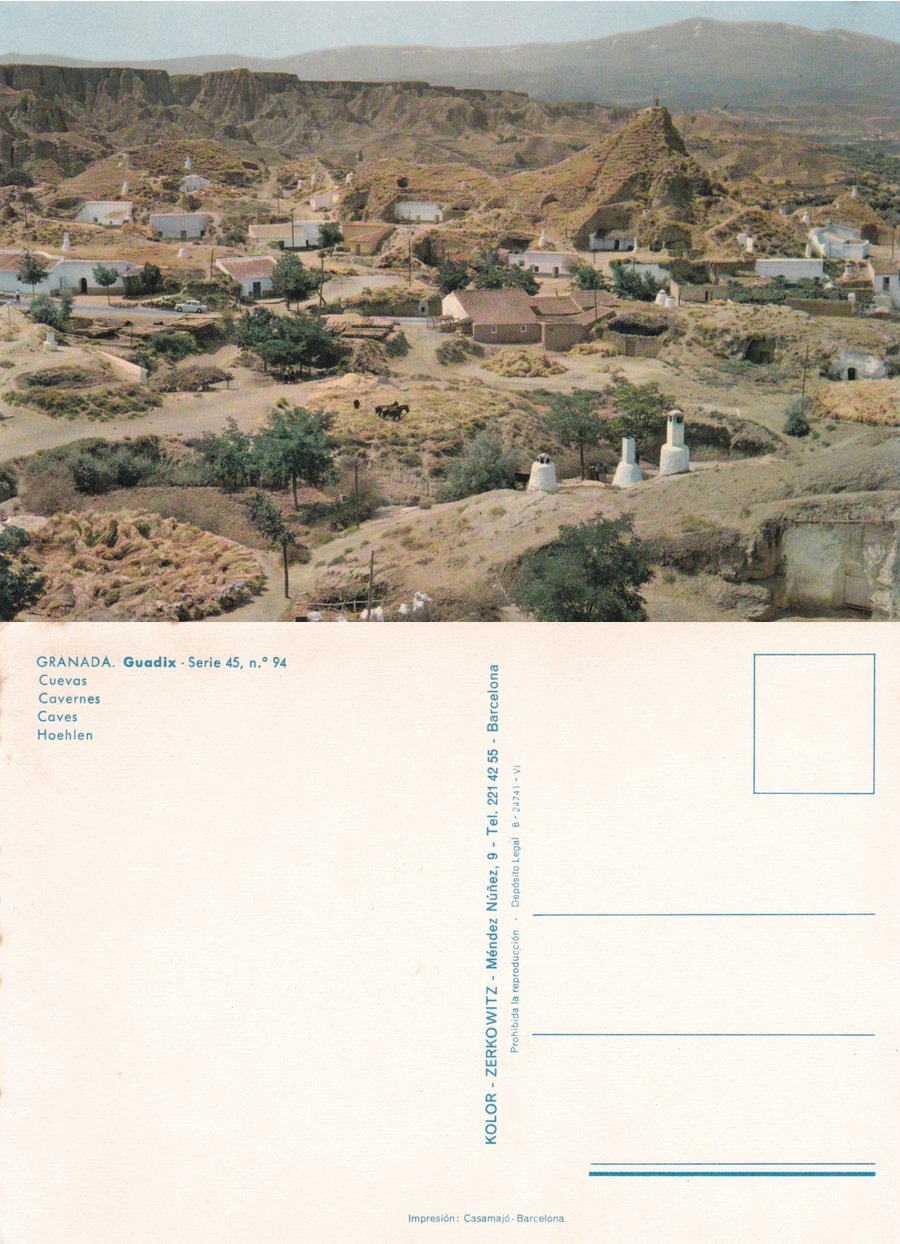 Guadix. Cuevas. Non viaggiata