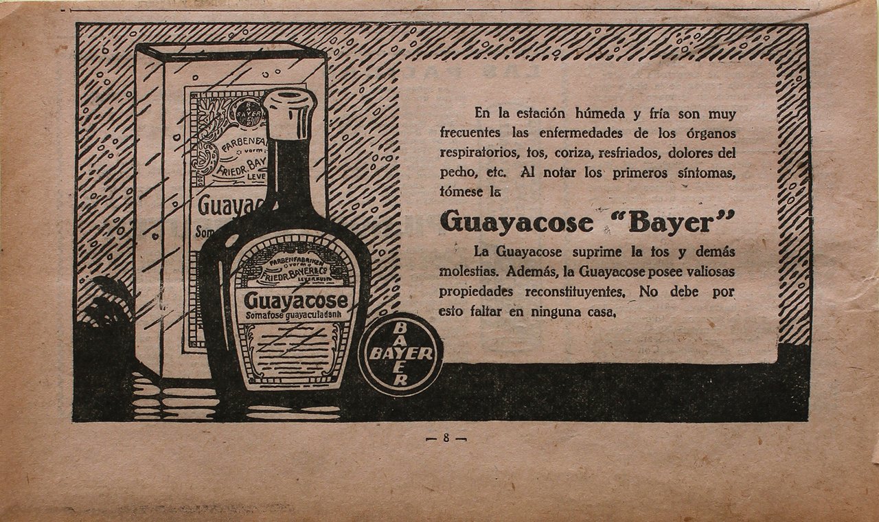 Guaycose "Bayern"- Advertising 1922