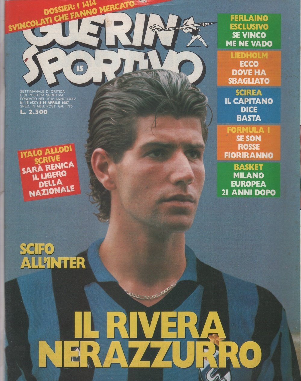 Guerin Sportivo n. 15. 1987.