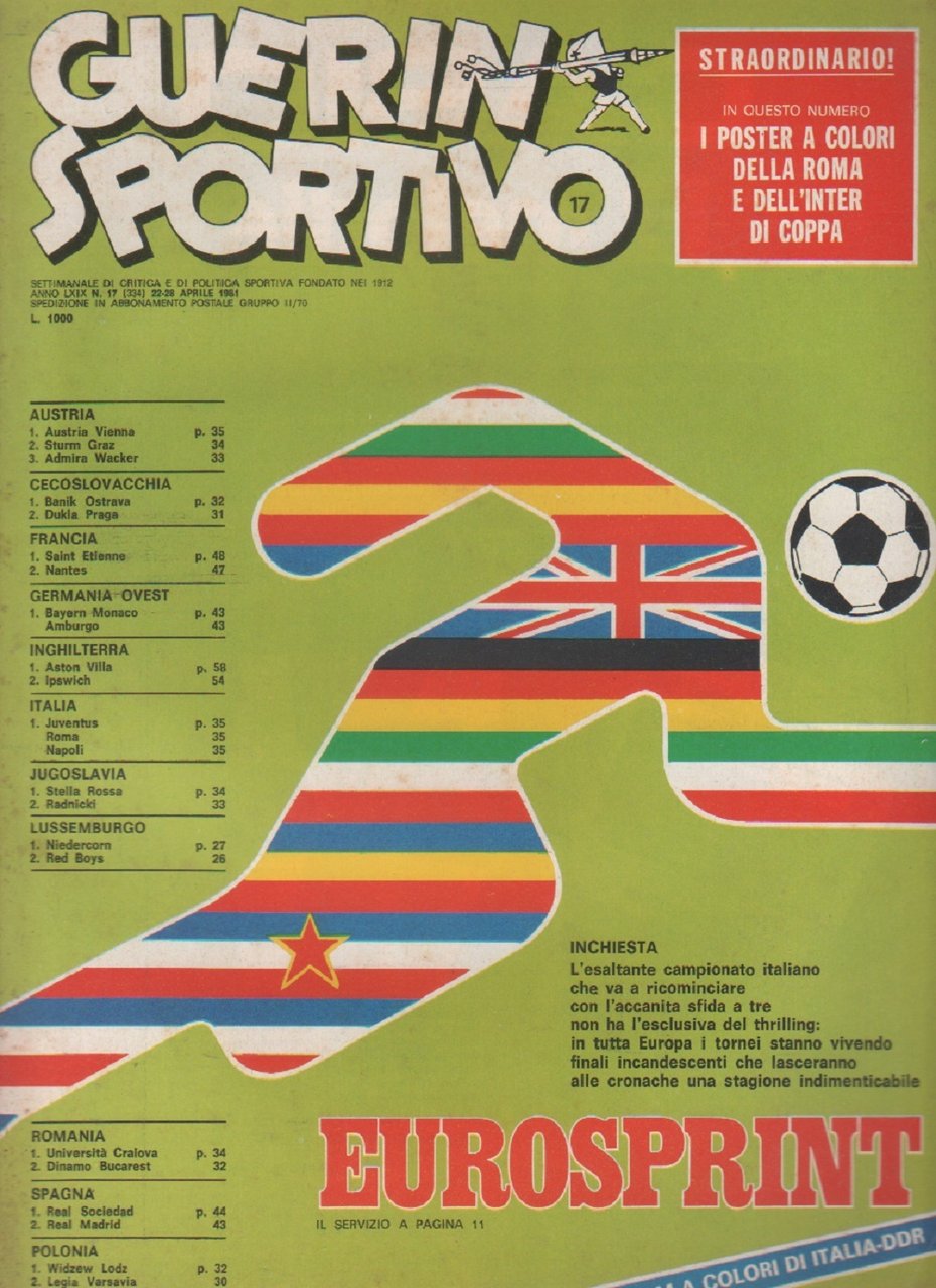 Guerin Sportivo n. 17. 1981.