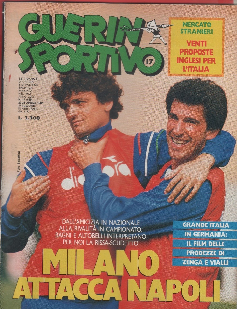 Guerin Sportivo n. 17. 1987.