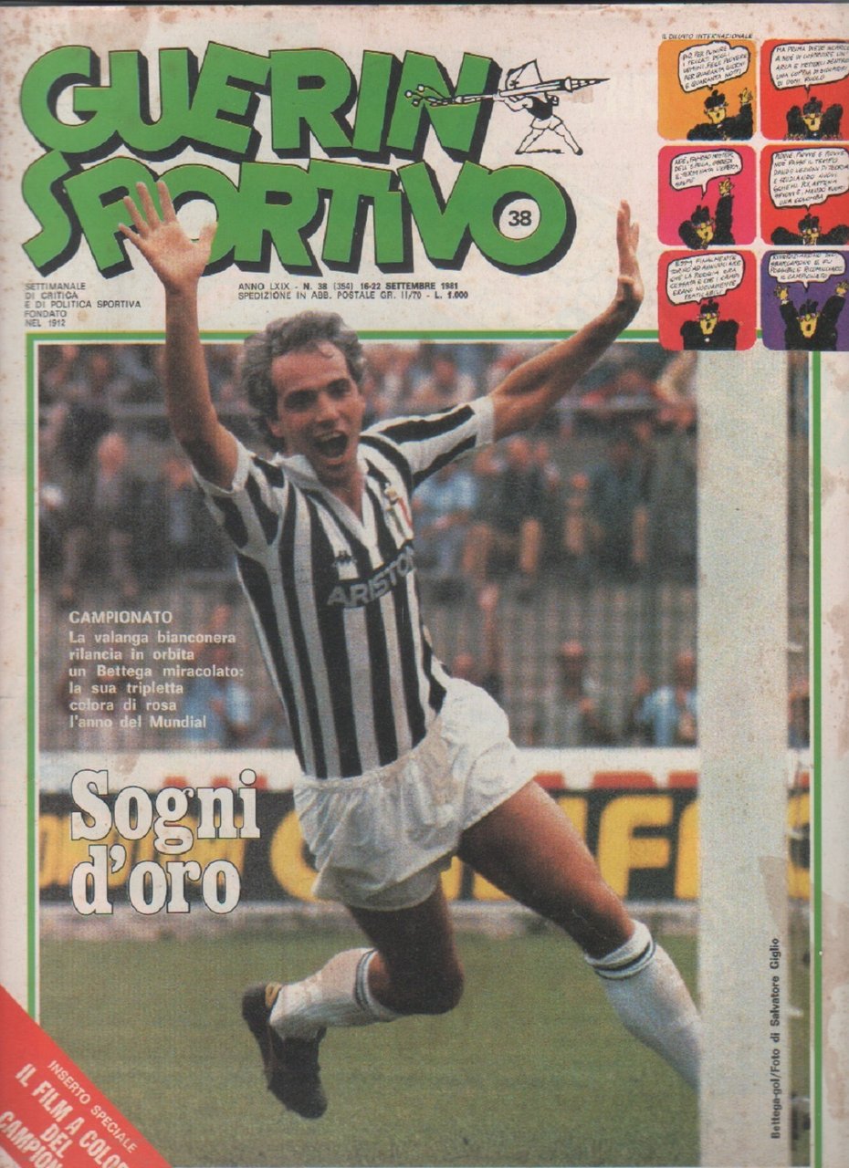 Guerin Sportivo n. 38. 1981.