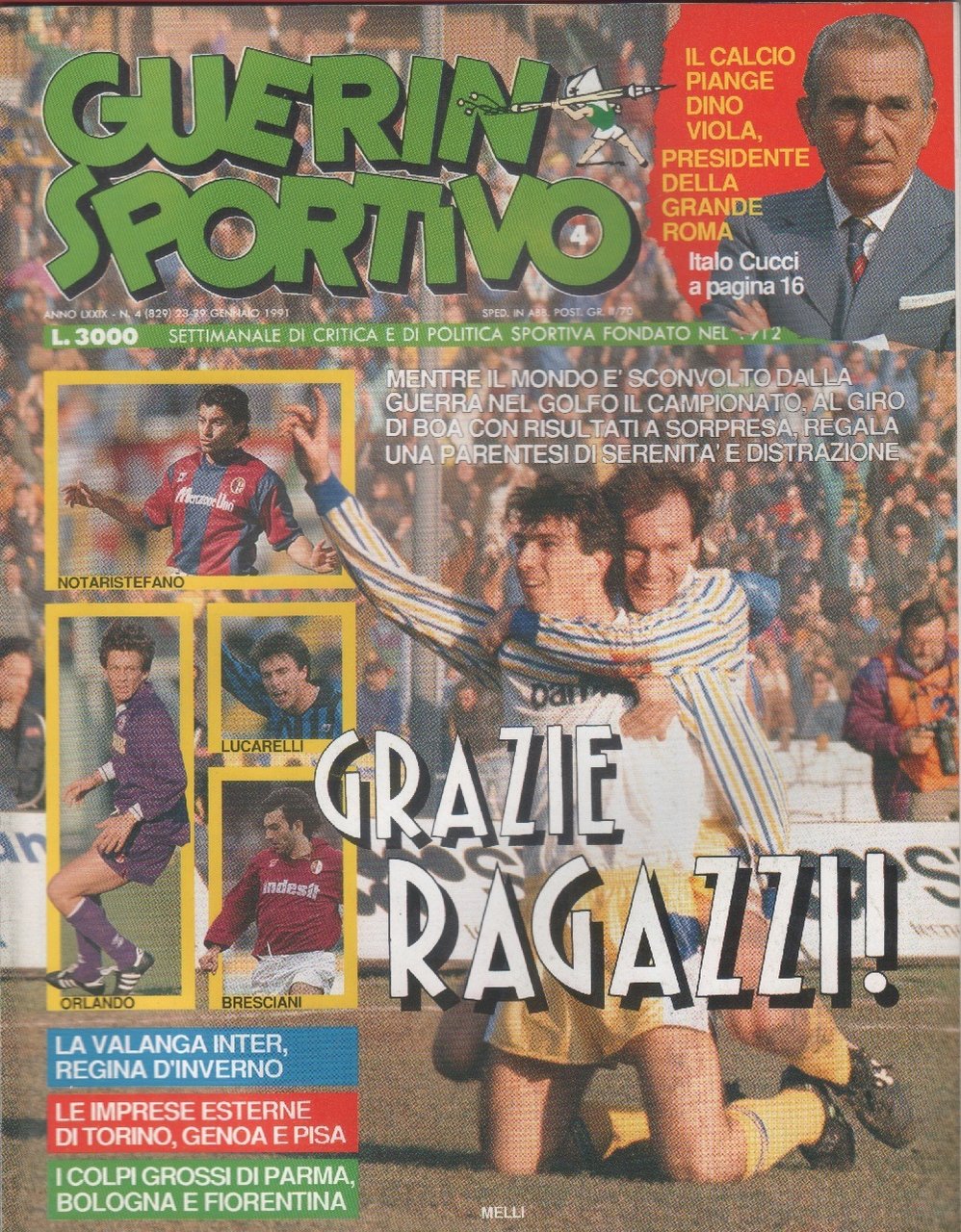 Guerin Sportivo n. 4. 1991