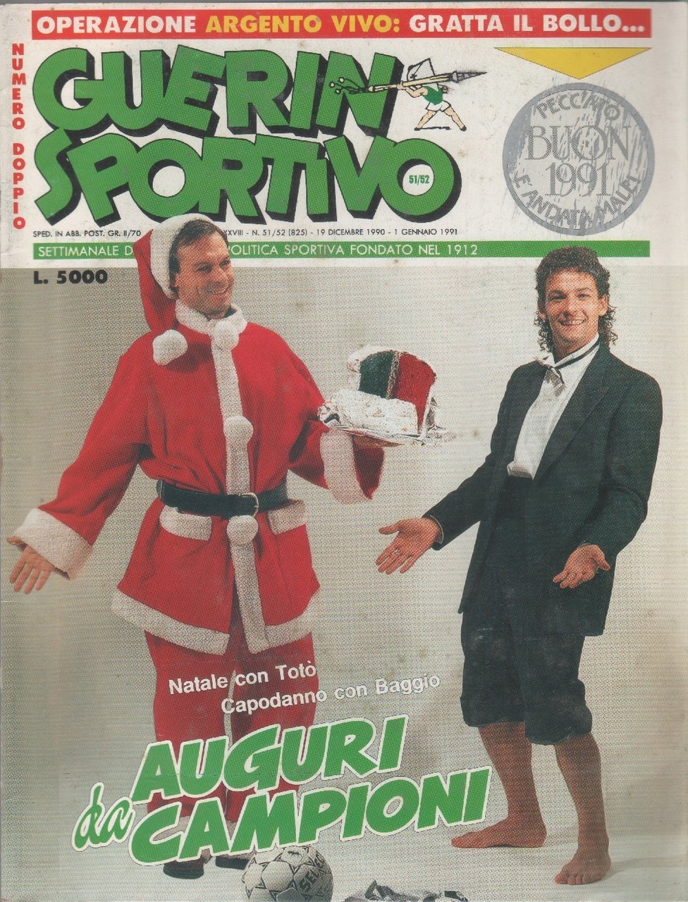 Guerin Sportivo n. 51/52. 1990