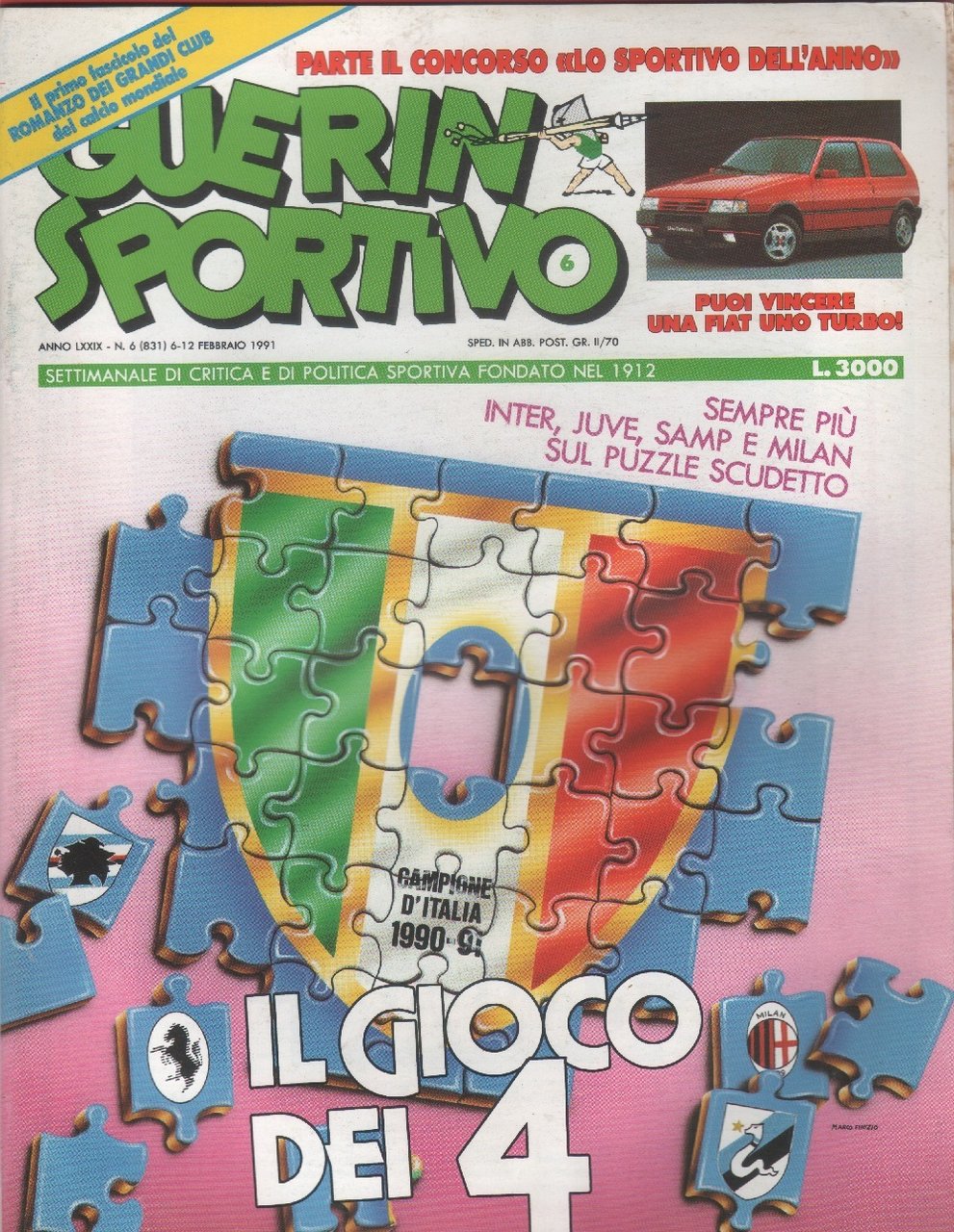 Guerin Sportivo n. 6. 1991