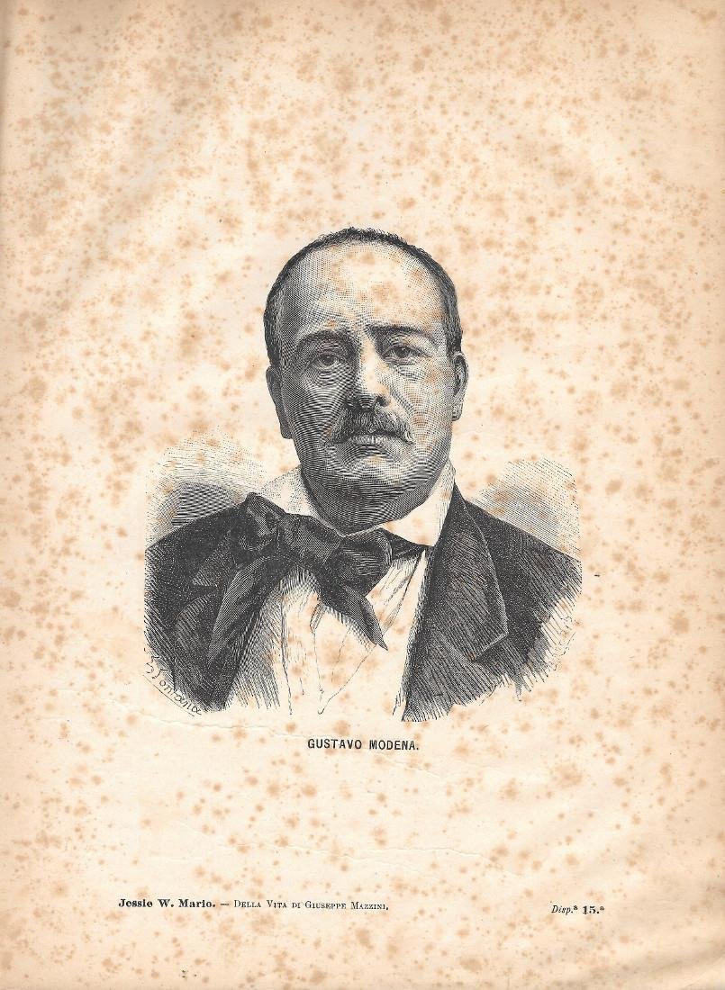 Gustavo Modena. Stampa 1891