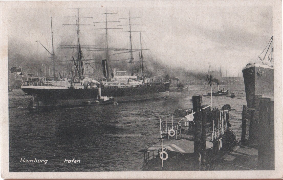 Hambourg. Hafen. Non viaggiata | Immagine principale