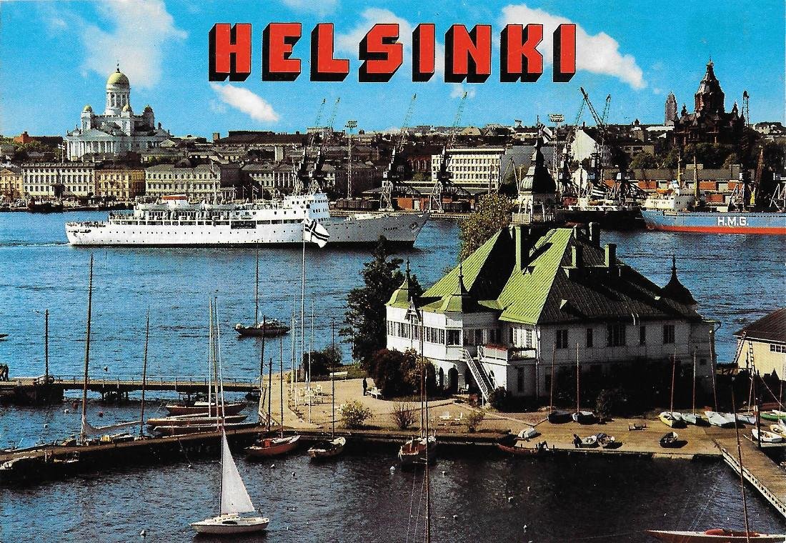 Helsinki (Finland). South Harbour. Non viaggiata
