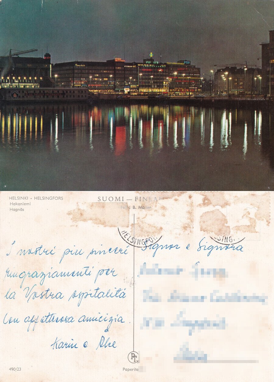 Helsinki. Helsingfors. Hakaniemi - Viaggiata