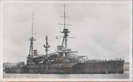 HMS Agincourt (1913). Photo
