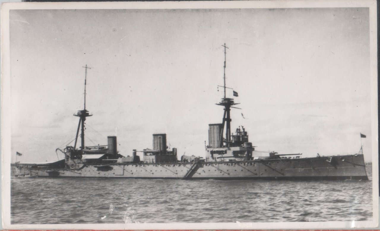 HMS Indefatigable (1909). Photo