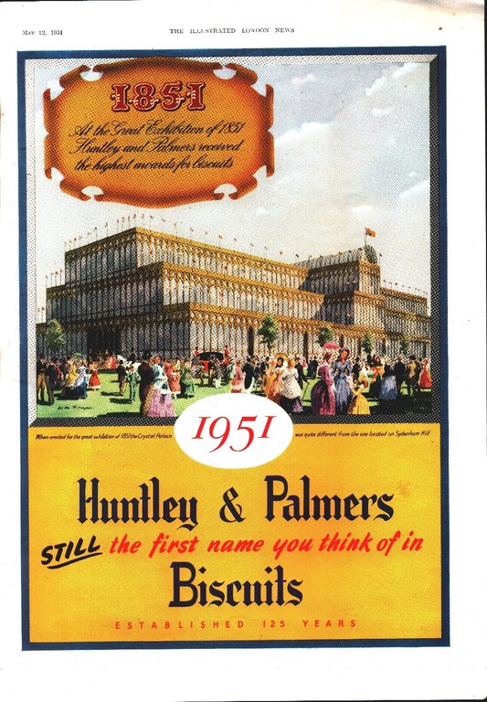 Huntley &amp; Palmers Biscuits / Spode- Advertising 1951 | Immagine Gallery 2