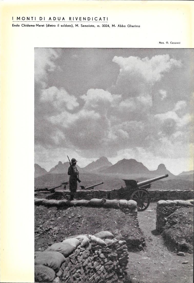 I monti di Adua Rivendicati / M. Gamero Raduno Invernale …