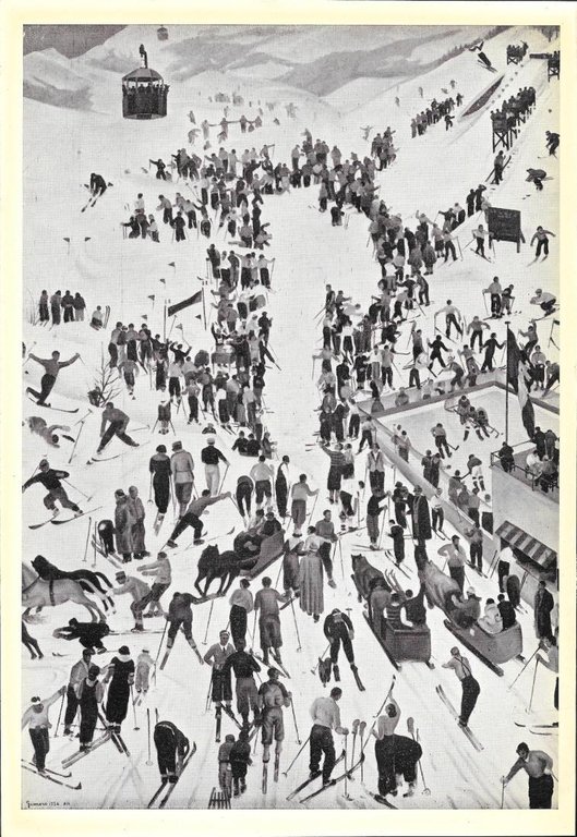 I monti di Adua Rivendicati / M. Gamero Raduno Invernale …