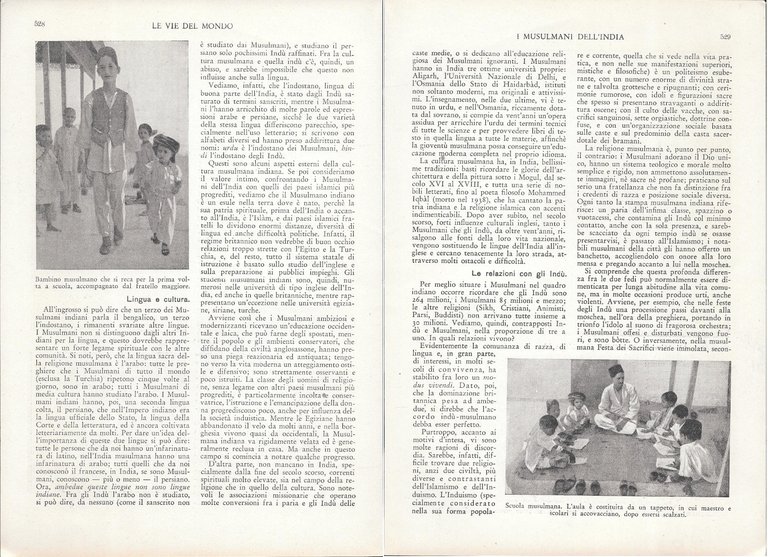 I Musulmani dell'India - Estratto 1943