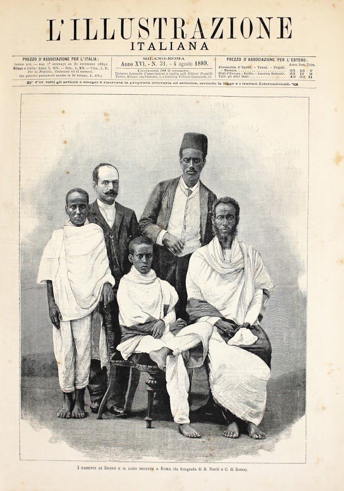 I parenti di Debeb e il loro seguito a Roma. …