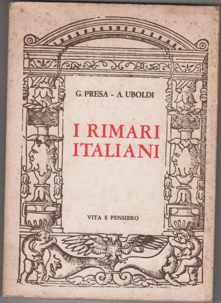 I rimari italiani - Presa G. Uboldi A.