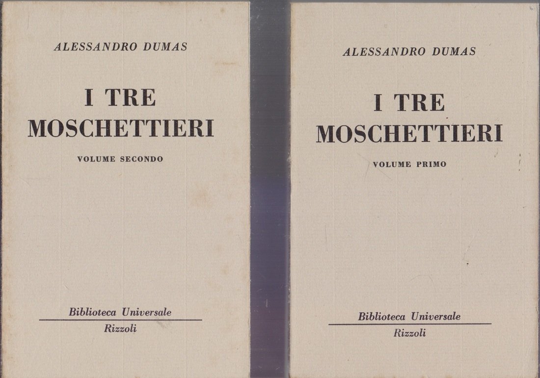 I tre Moschettieri 2 vol. ( 91-98 B.U.R.) - Alessandro …
