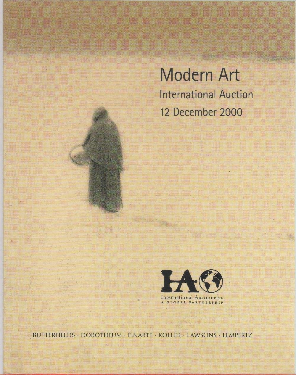 IA International Auctioneers. Modern art International Auction. December 2000