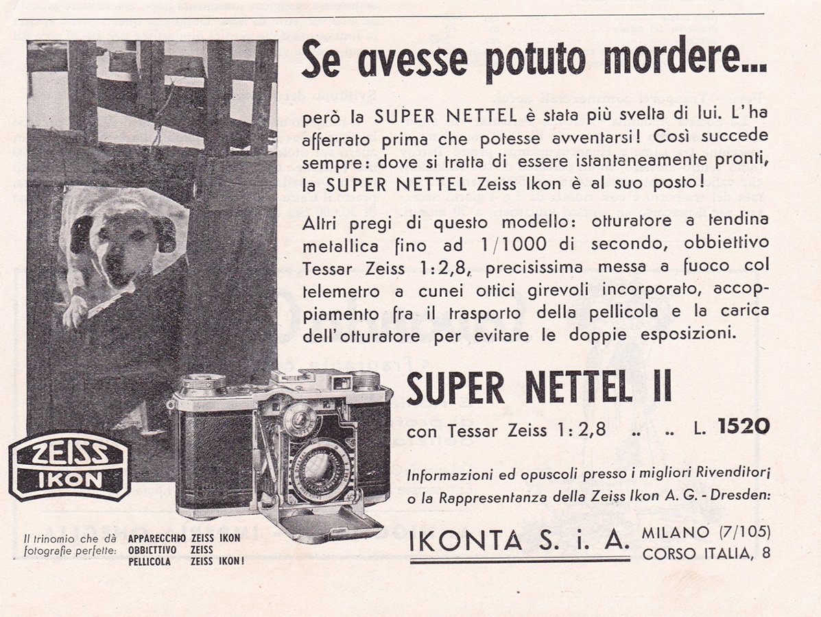 Ikota Super Nettel II - Advertising 1936
