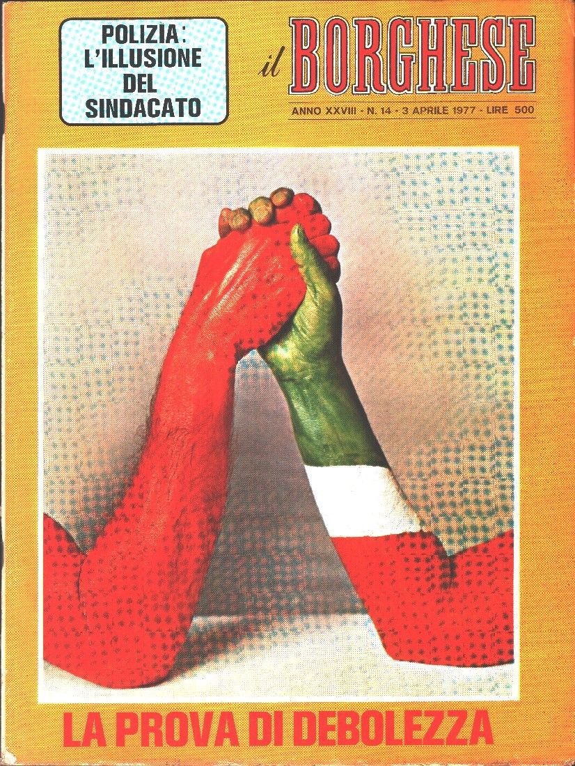 Il Borghese. n. 14. 3 aprile 1977. Anno XXVIII