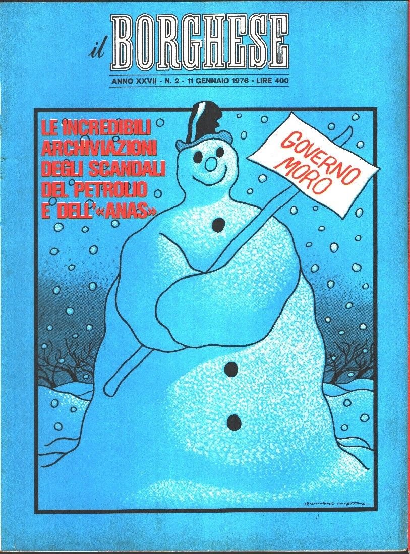 Il Borghese. n. 2. 11 gennaio 1976. Anno XXVII | Immagine principale