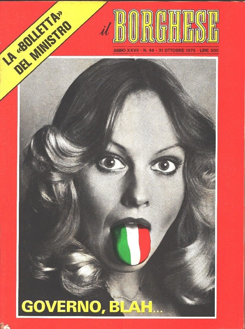 Il Borghese. n. 44. 31 ottobre 1976. Anno XXVII | Immagine principale