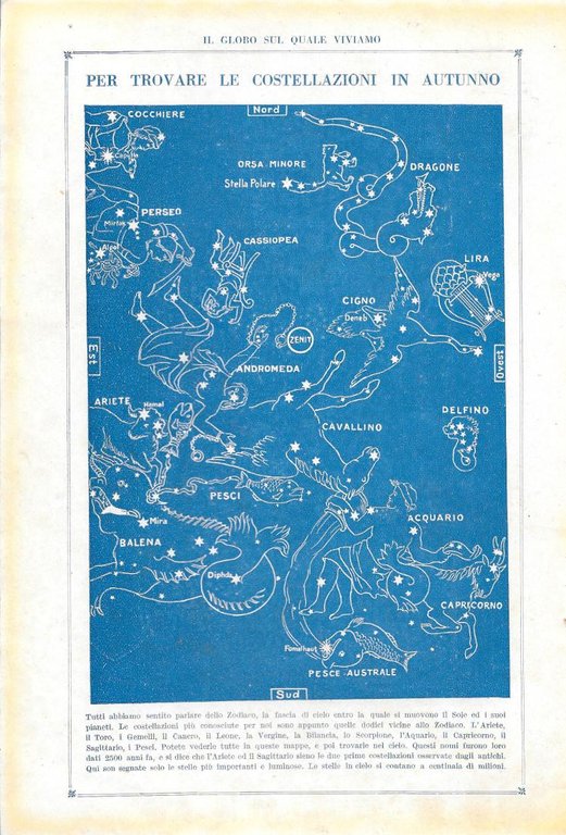 Il cielo stellato in primavera / Per trovare le costellazioni …