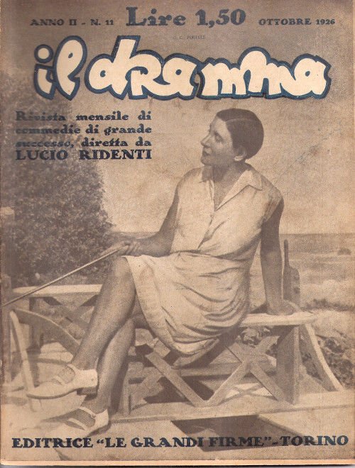 Il Dramma n^ 11 - ottobre 1926 - Editrice Le …