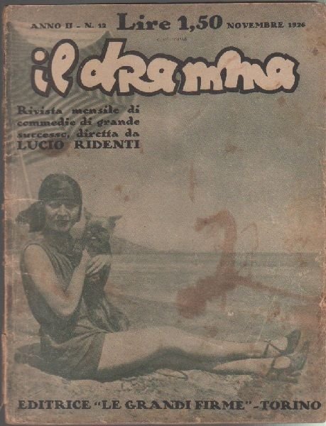 Il Dramma n^ 12 - novembre 1926 - Editrice Le …