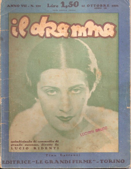 Il Dramma n^ 124- 15 ottobre 1931