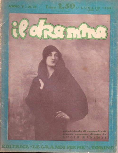 Il Dramma n^ 69 - 1 luglio 1929