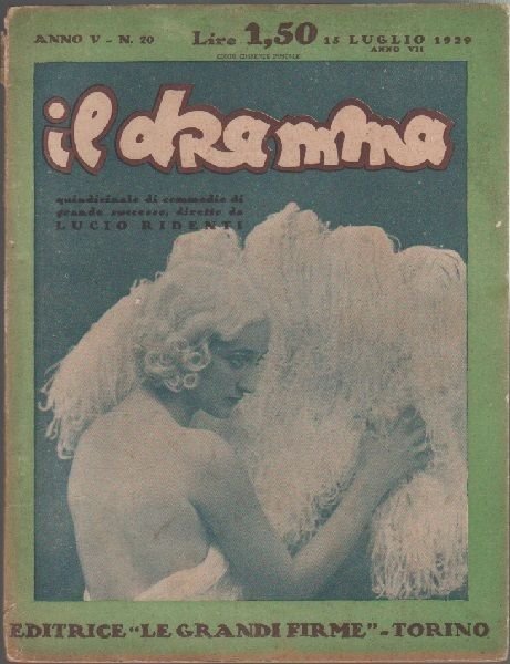 Il Dramma n^70 - 15 luglio1929