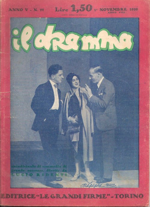 Il Dramma n^ 77 - 1 novembre1929