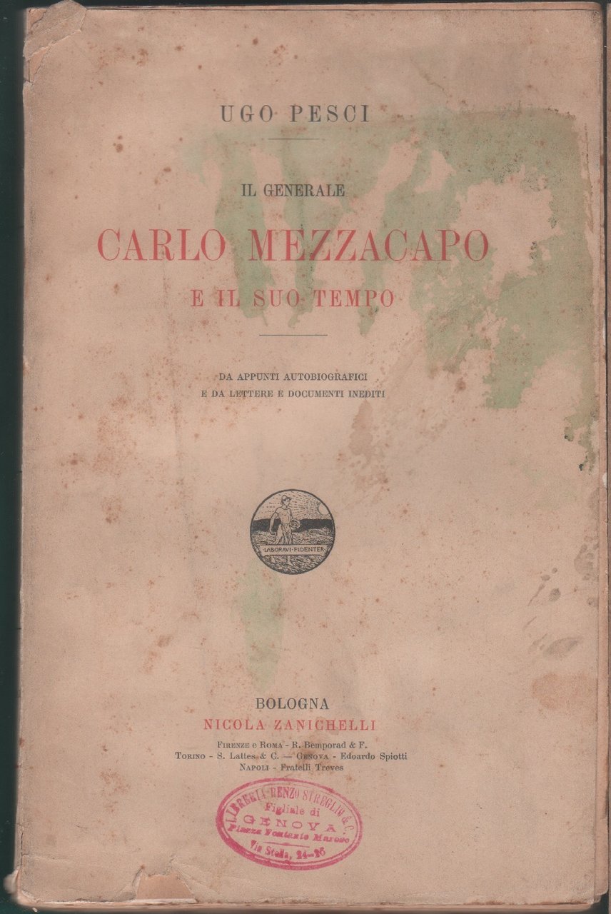 Il generale Carlo Mezzacapo e il suo tempo - Ugo …