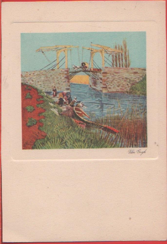 Il ponte di Langlois (V. Van Gogh). Non viaggiata