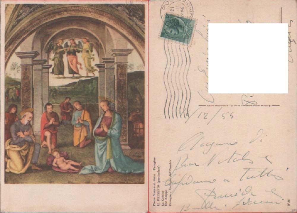 Il Presepio. Perugia. Viaggiata | Immagine principale